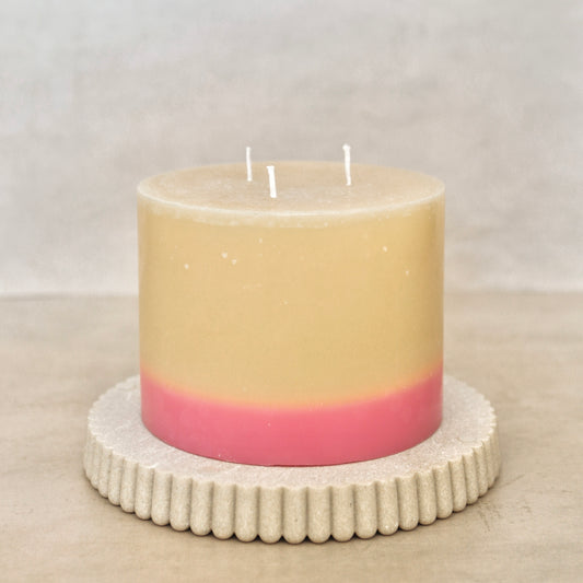 Pink Jasmine and Pear 3 Wick Candle