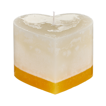 Ginger & Lime Heart Candle