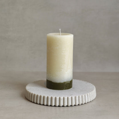 Olivewood & Bergamot Pillar Candle