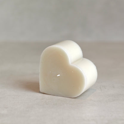 Naked Small Heart Candle