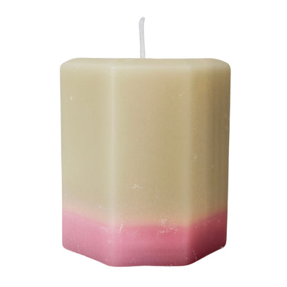 Pink Jasmine and Pear Octagon Candle